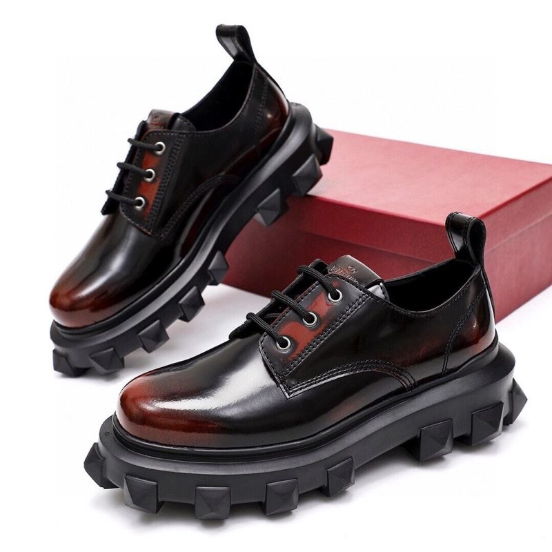 Resilient Vxlxntino Leather Shoes 233442