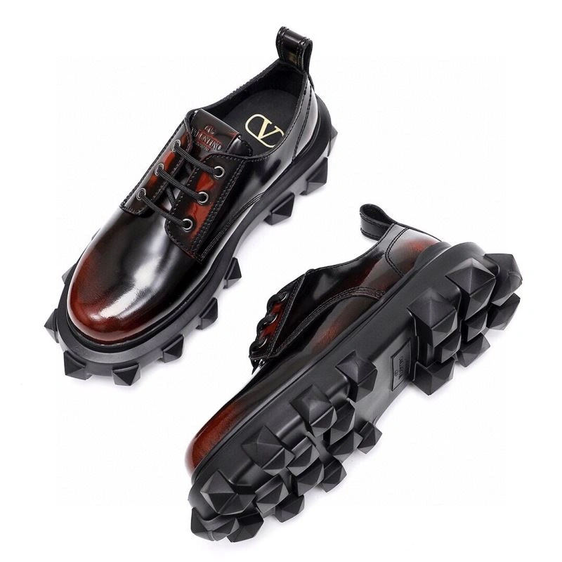 Resilient Vxlxntino Leather Shoes 233442