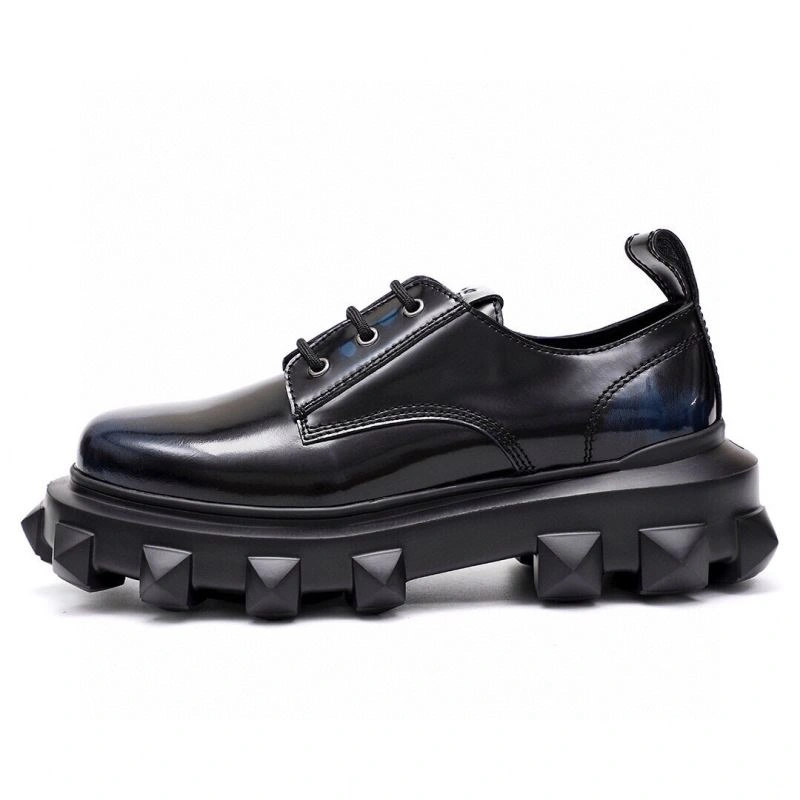 Refined Vxlxntino Leather Shoes 233445