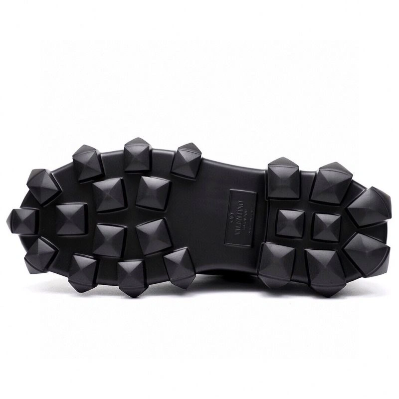 Refined Vxlxntino Leather Shoes 233445