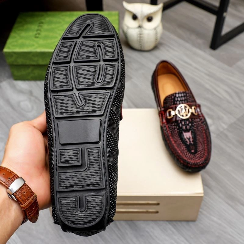 Gxccx Leather Shoes Versatile 167097