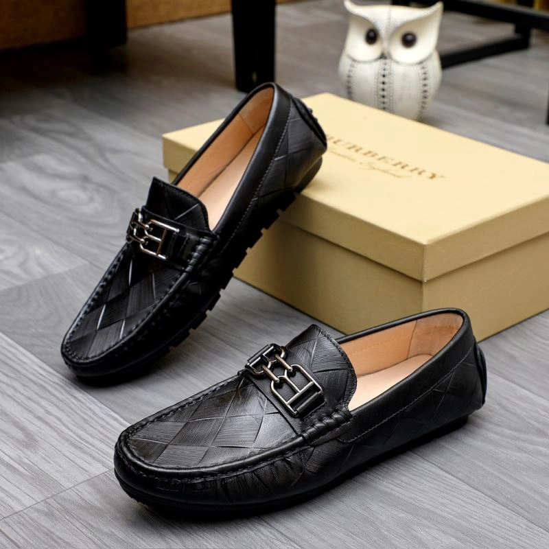 Fashionable Bxrbxrry Leather Shoes 115665