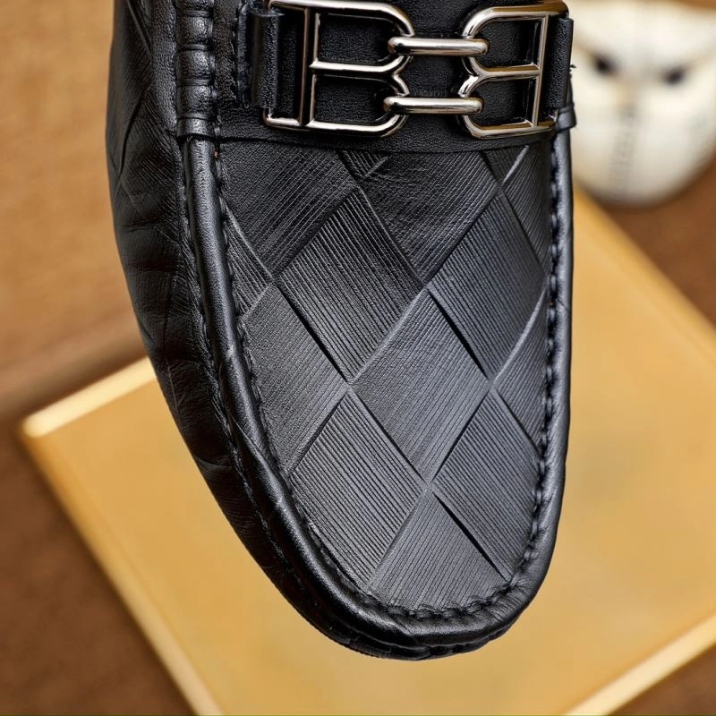 Fashionable Bxrbxrry Leather Shoes 115665