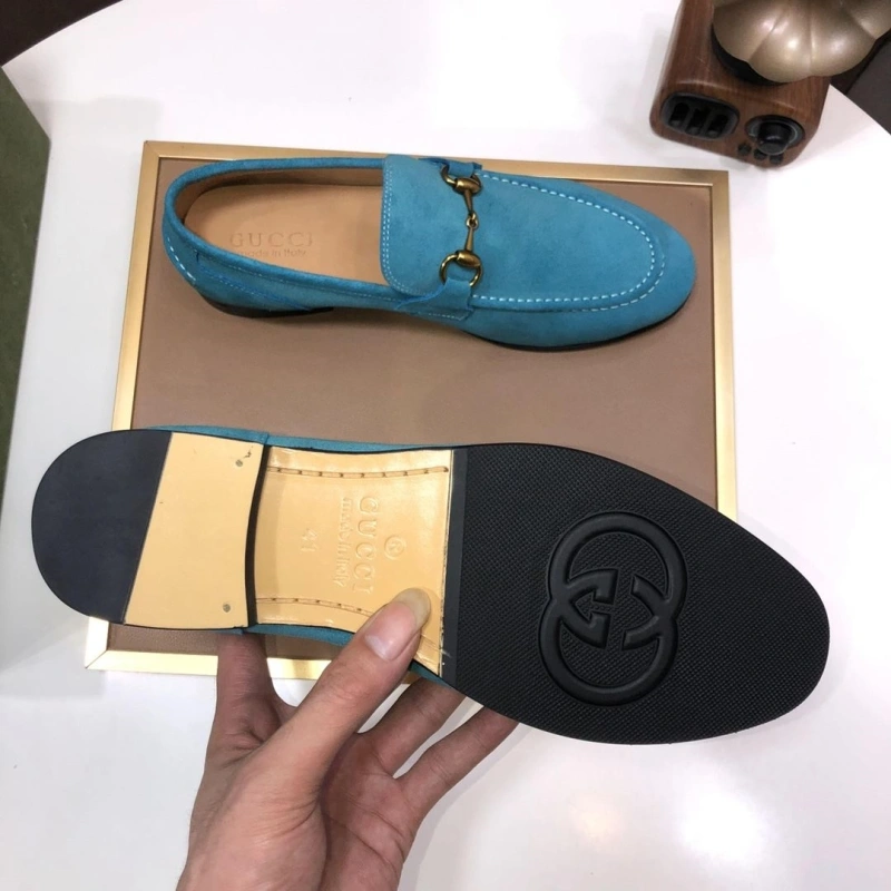 Flexible Gxccx Leather Shoes 160631