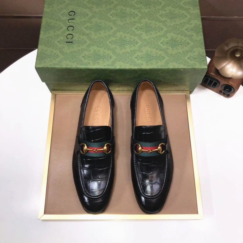 Vibrant Gxccx Leather Shoes 160628