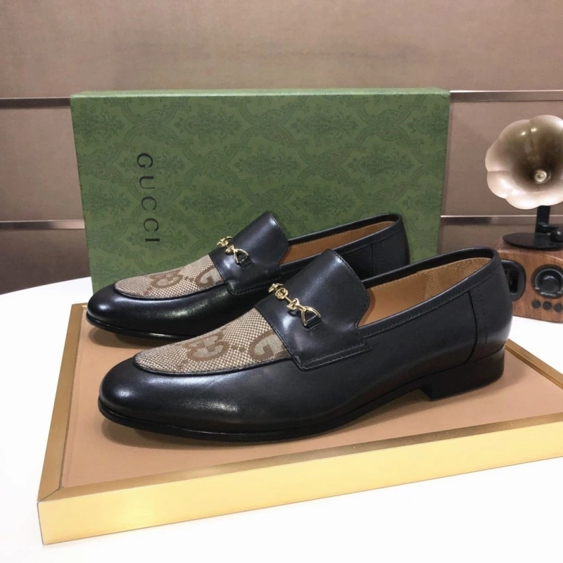Elegant Gxccx Leather Shoes 160621