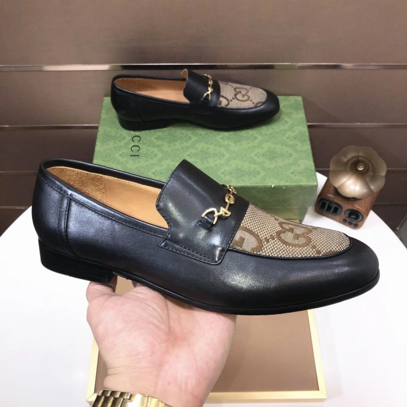 Elegant Gxccx Leather Shoes 160621