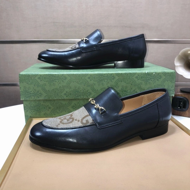 Elegant Gxccx Leather Shoes 160621