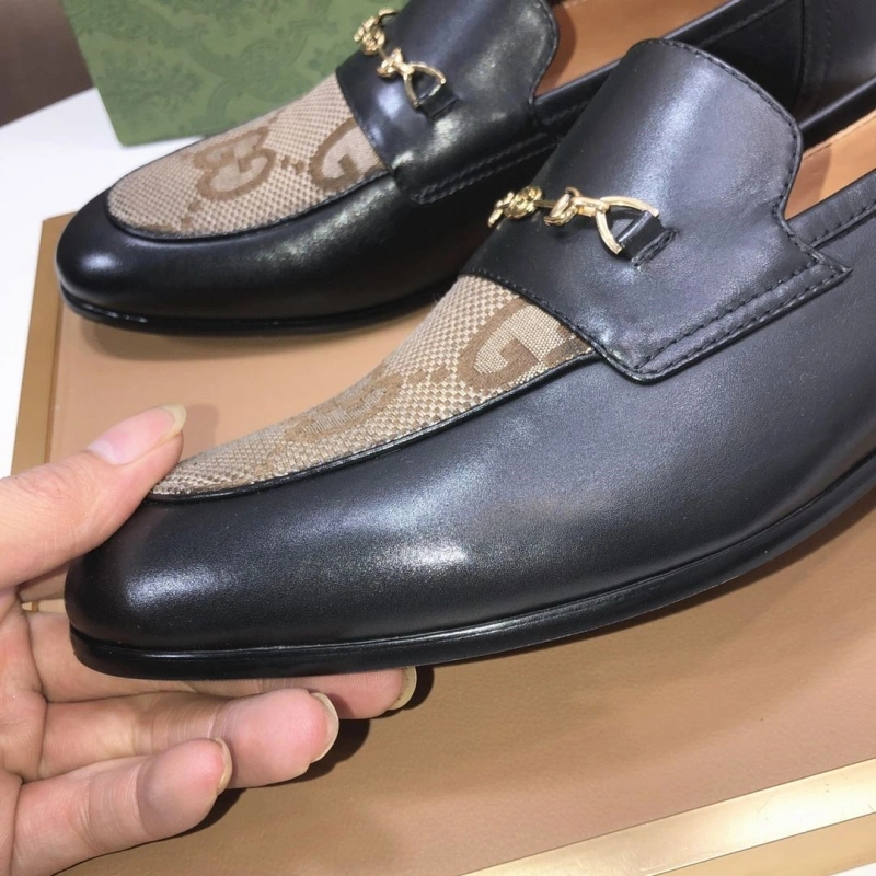 Elegant Gxccx Leather Shoes 160621
