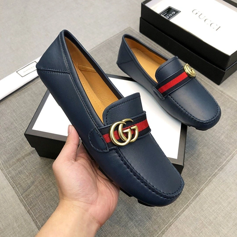 Refined Gxccx Leather Shoes 160600