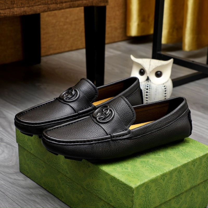 Gxccx Leather Shoes Trendsetting 160591
