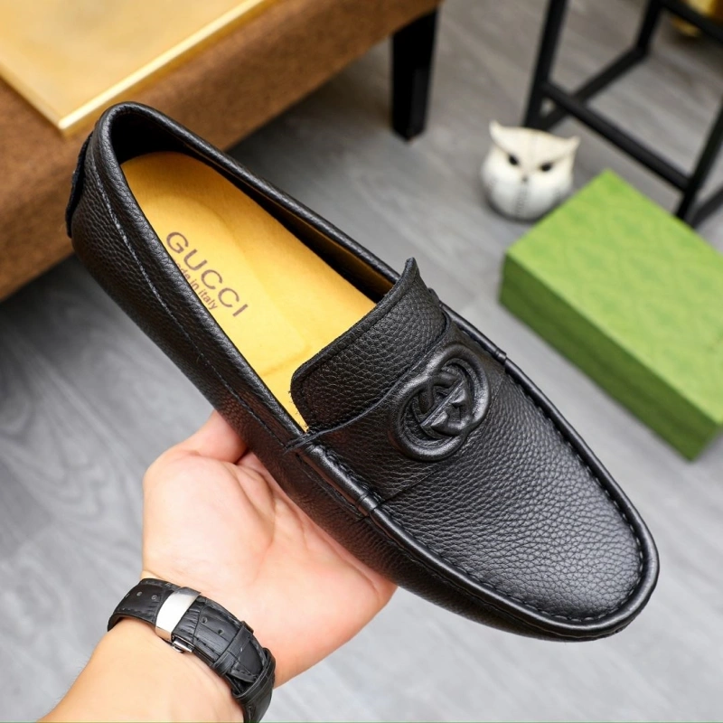 Gxccx Leather Shoes Trendsetting 160591