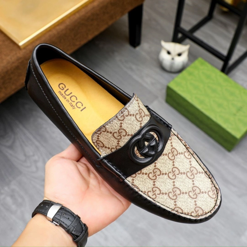 HighQuality Gxccx Leather Shoes 160583