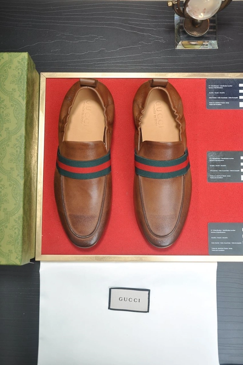 HighQuality Gxccx Leather Shoes 160578