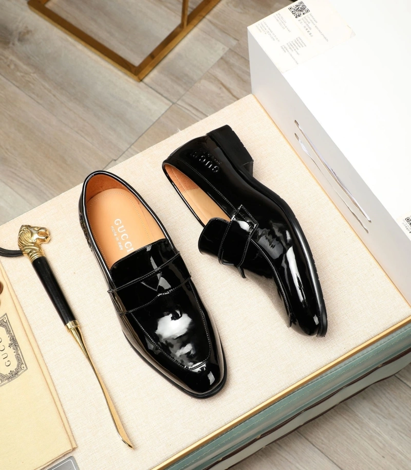 Breathable Gxccx Leather Shoes 160543