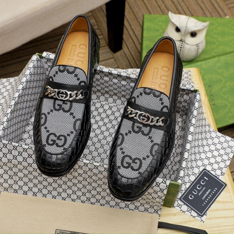 Refined Gxccx Leather Shoes 160551