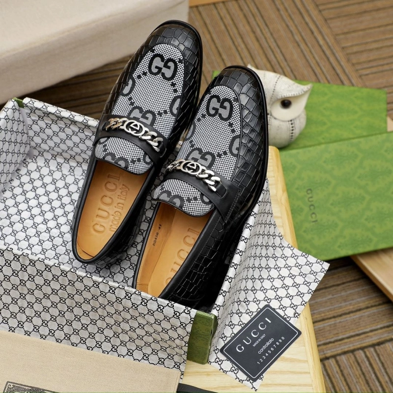 Refined Gxccx Leather Shoes 160551
