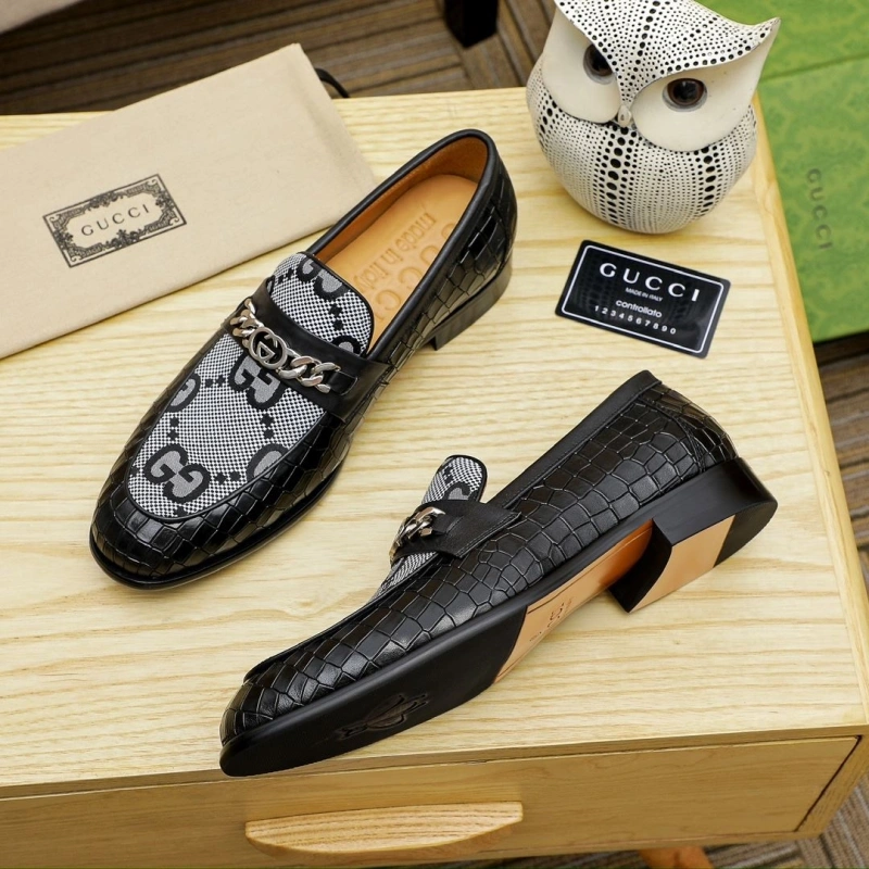 Refined Gxccx Leather Shoes 160551