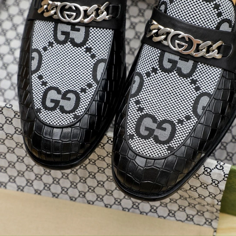 Refined Gxccx Leather Shoes 160551