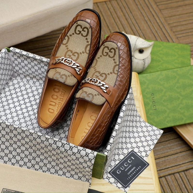Gxccx Leather Shoes Fashionable 160533
