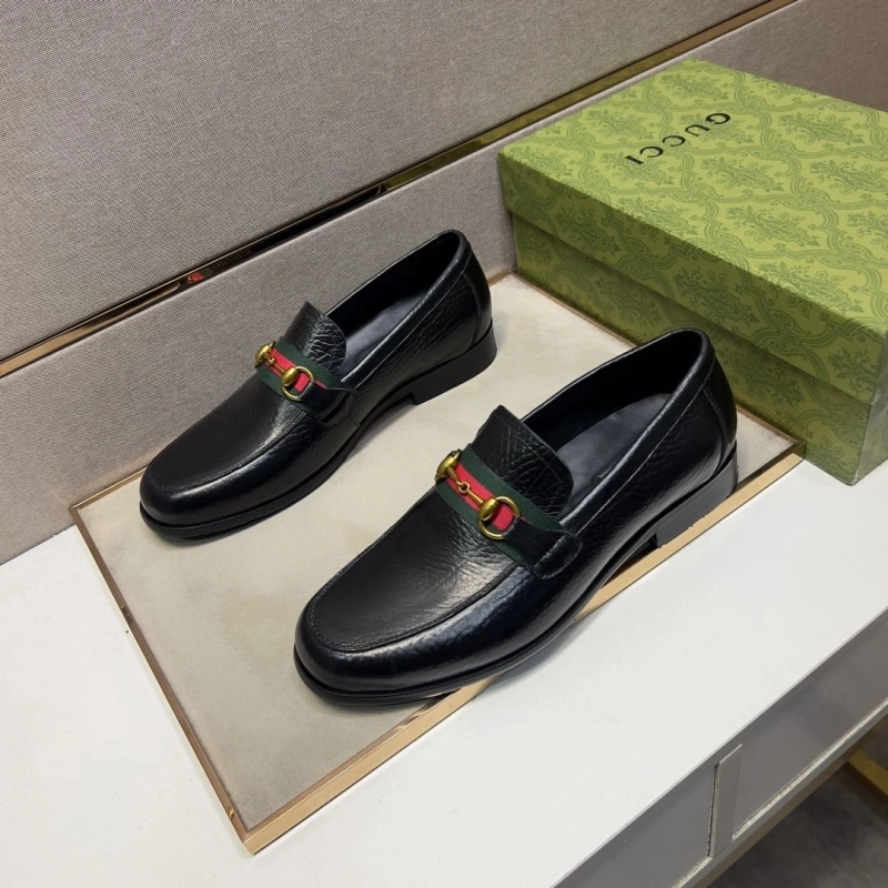 Vibrant Gxccx Leather Shoes 160529