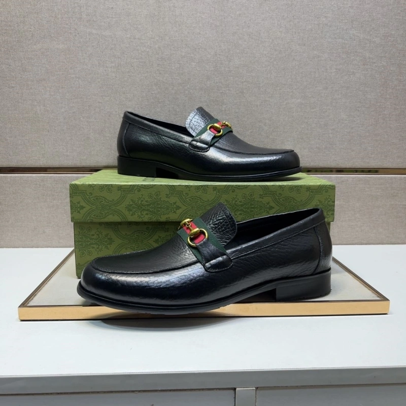Vibrant Gxccx Leather Shoes 160529