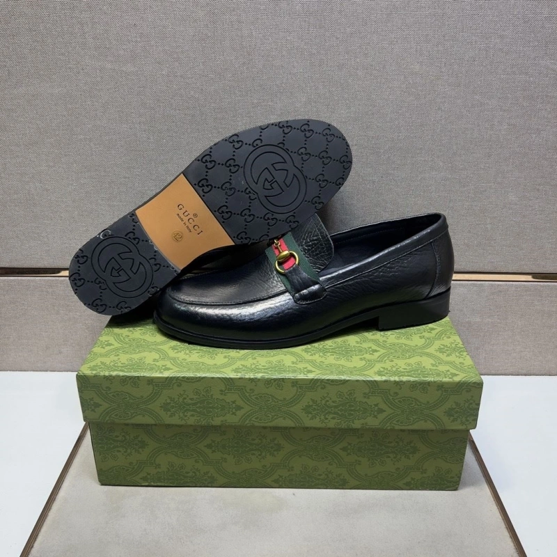 Vibrant Gxccx Leather Shoes 160529