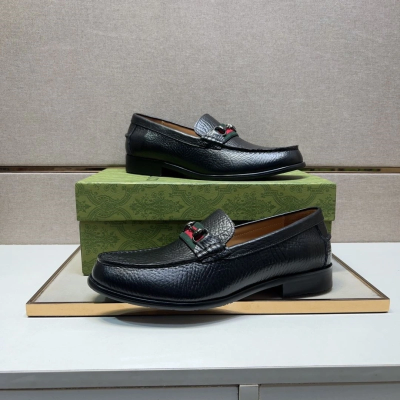 Vibrant Gxccx Leather Shoes 160517