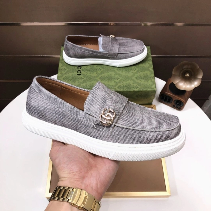 Bright Gxccx Leather Shoes 160511
