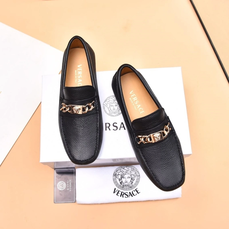 Comfortable Gxvxnchy Leather Shoes 153660