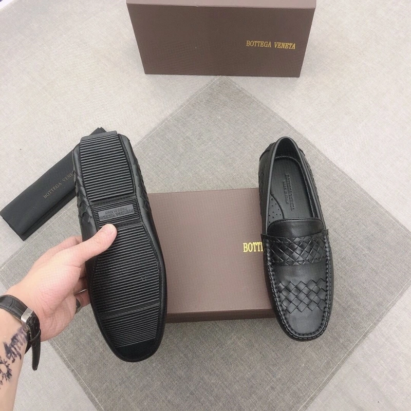 Refined Bxttxga Vxnxta Leather Shoes 113058