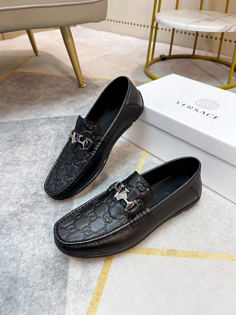 Minimalist Gxvxnchy Leather Shoes 153648