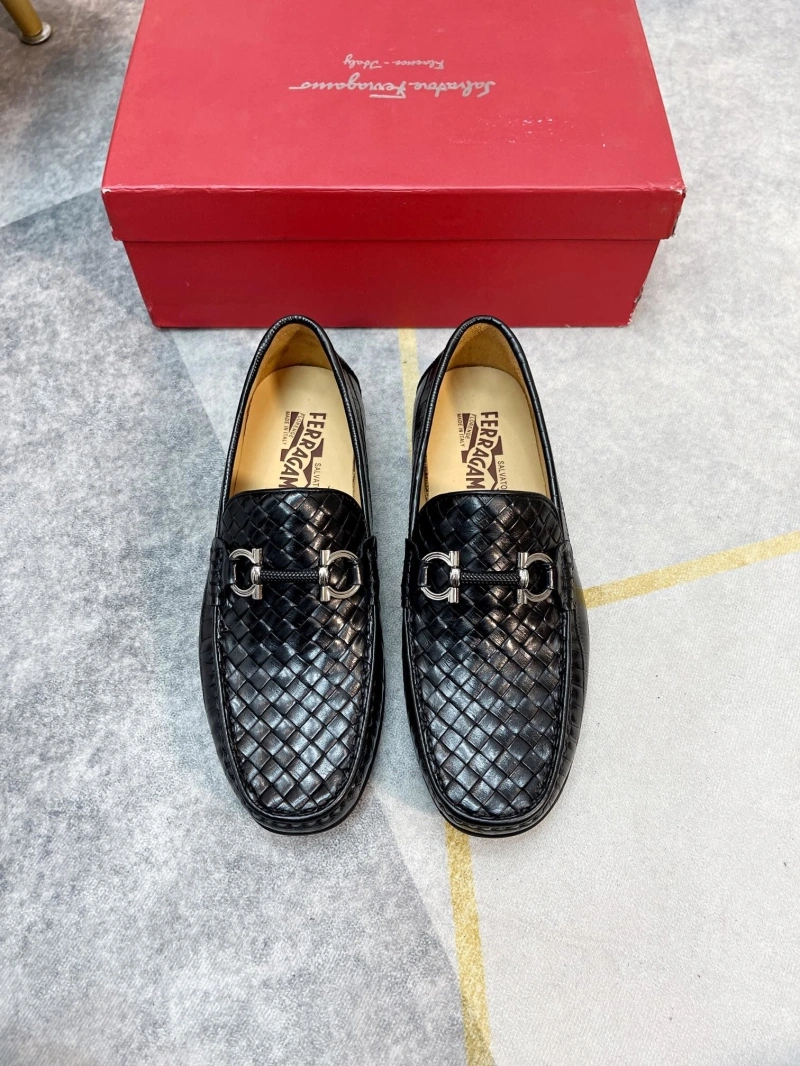 Soft Bxttxga Vxnxta Leather Shoes 113060