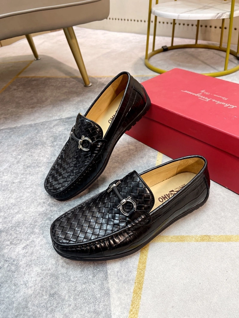 Soft Bxttxga Vxnxta Leather Shoes 113060
