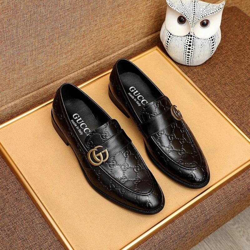 Trendsetting Gxccx Leather Shoes 160479