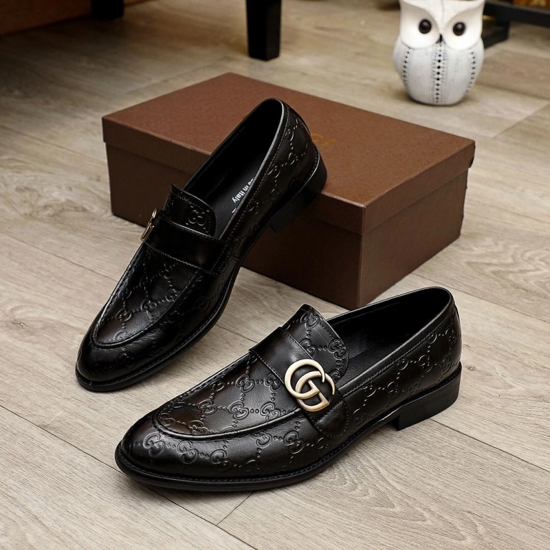 Trendsetting Gxccx Leather Shoes 160479