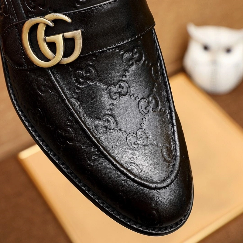 Trendsetting Gxccx Leather Shoes 160479