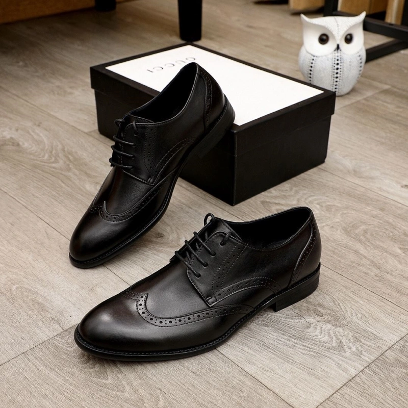 Gxccx Leather Shoes Breathable 160474