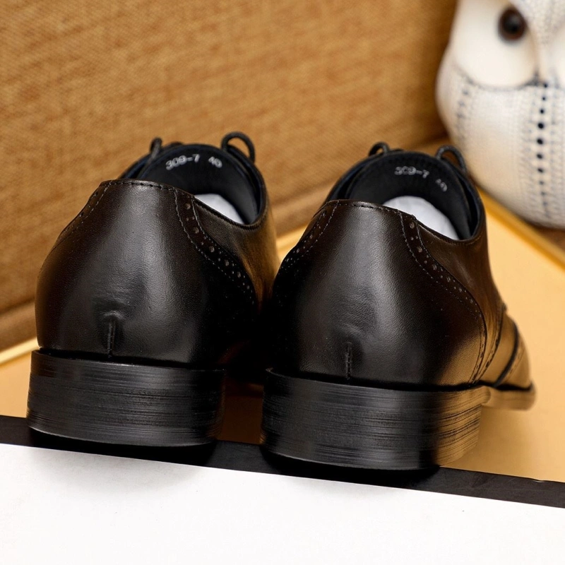 Gxccx Leather Shoes Breathable 160474