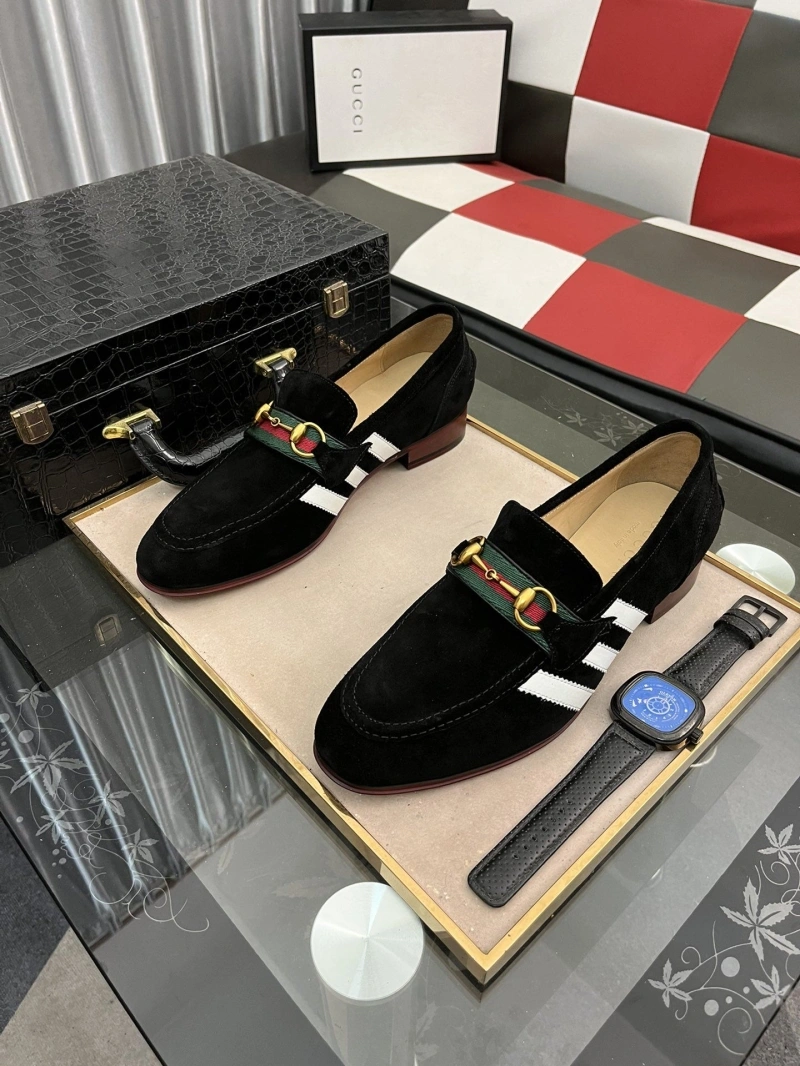 Vibrant Gxccx Leather Shoes 160468