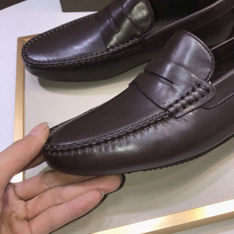 Compact Bxttxga Vxnxta Leather Shoes 113056