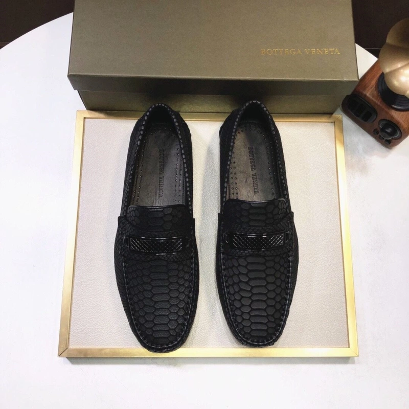 Stylish Bxttxga Vxnxta Leather Shoes 113069