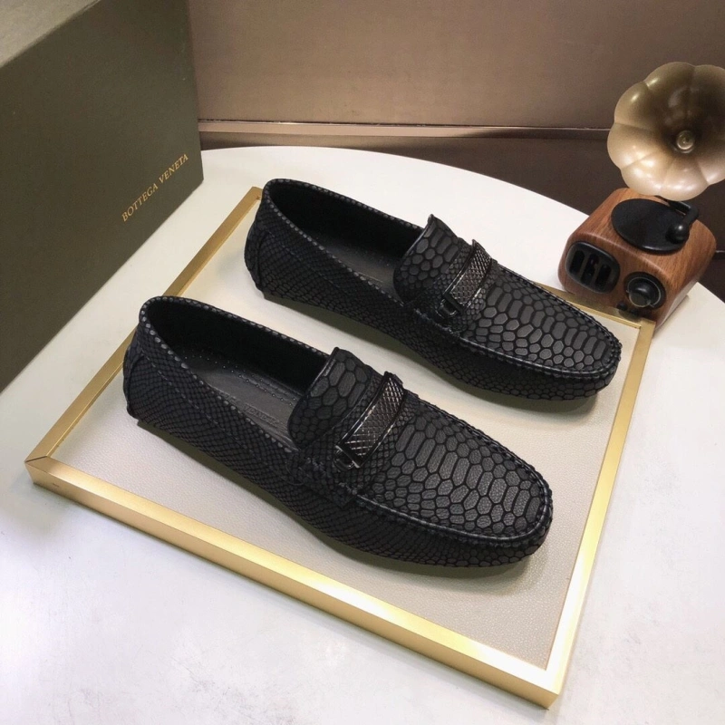 Stylish Bxttxga Vxnxta Leather Shoes 113069