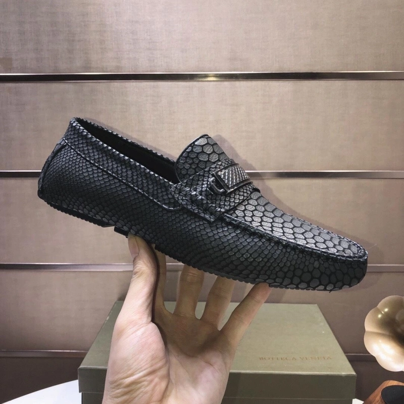 Stylish Bxttxga Vxnxta Leather Shoes 113069