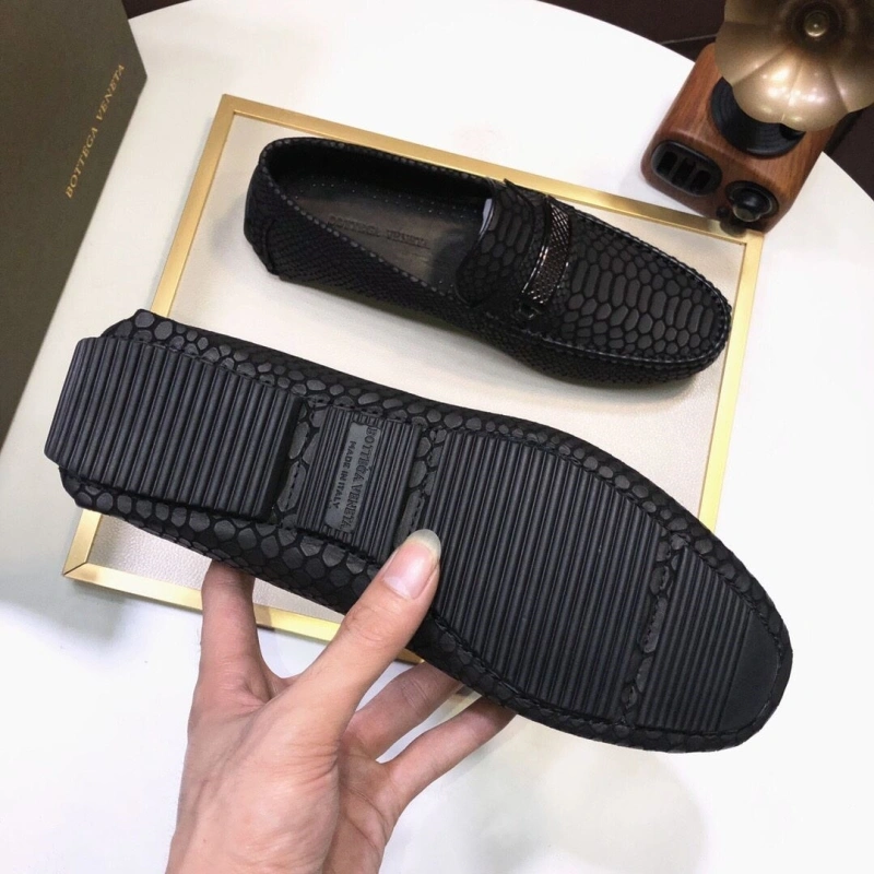 Stylish Bxttxga Vxnxta Leather Shoes 113069
