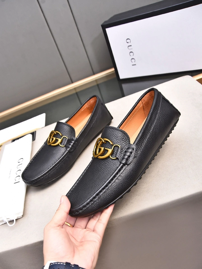 Trendsetting Gxccx Leather Shoes 160446