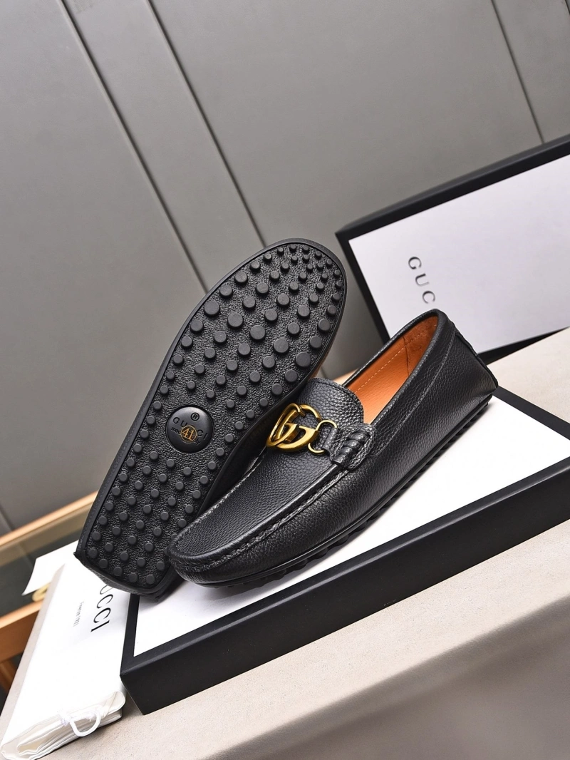 Trendsetting Gxccx Leather Shoes 160446