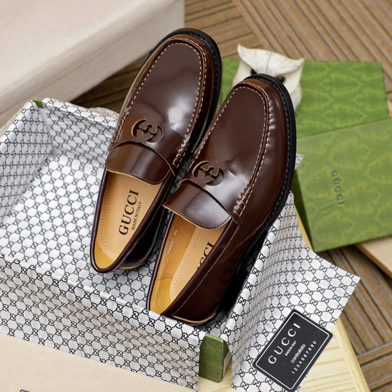 Bold Gxccx Leather Shoes 160443