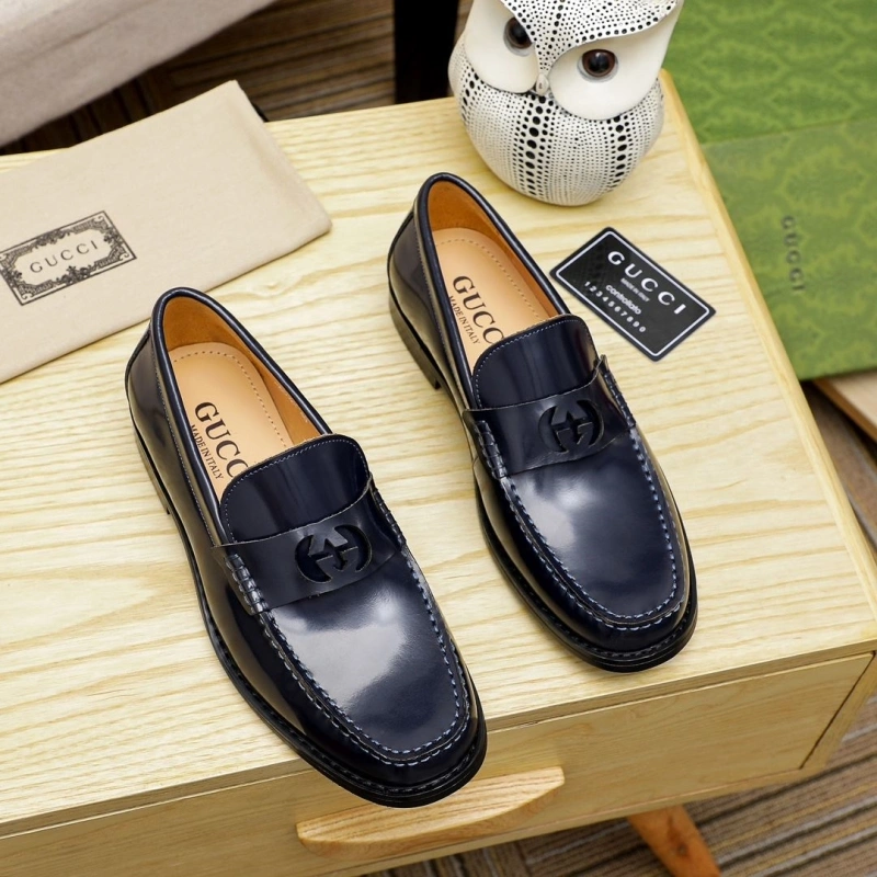 Fashionable Gxccx Leather Shoes 160441