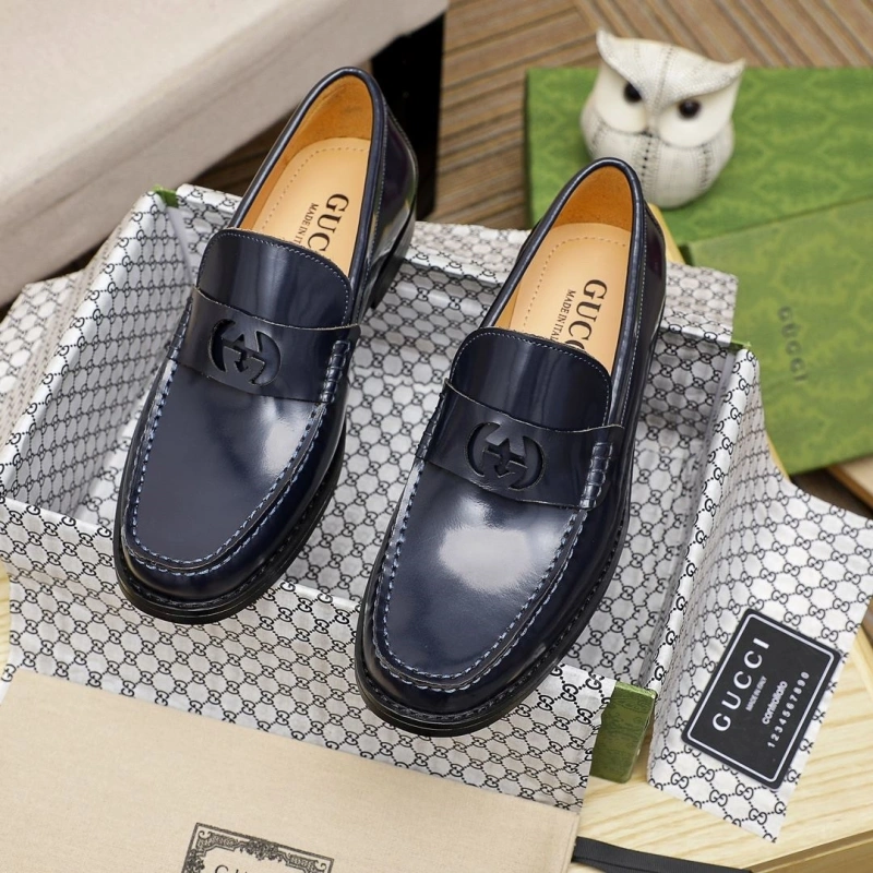 Fashionable Gxccx Leather Shoes 160441